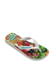 HAVAIANAS TOP MARVEL 2 Chanclas BLANCO / BLANCO / AZUL - Zapatos de beb&eacute; - 4
