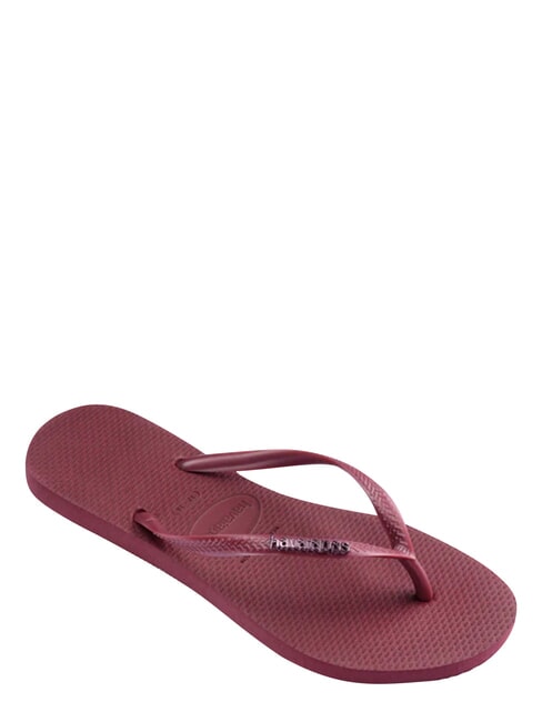 PALETTE GLOW Chancletas amaranto - Zapatos Mujer