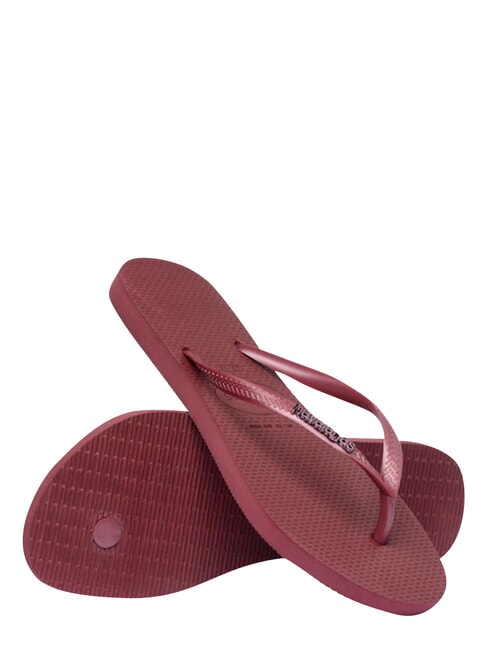 PALETTE GLOW Chancletas amaranto - Zapatos Mujer