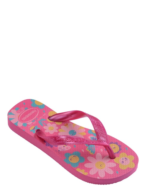 FLORES Chanclas Flujo rosa/goma rosa - Zapatos de beb&eacute;