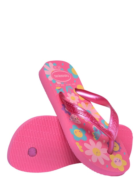FLORES Chanclas Flujo rosa/goma rosa - Zapatos de beb&eacute;