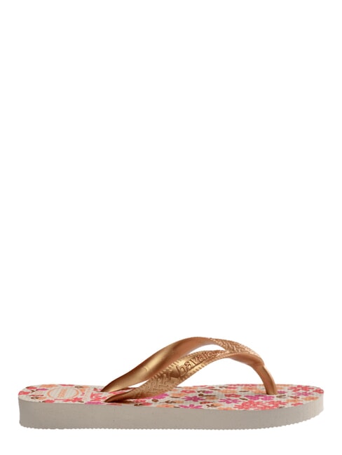 FLORES Chanclas beige/dorado - Zapatos de beb&eacute;