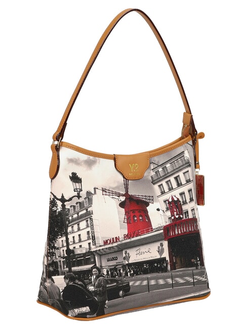 ELEGANCE Bolso de hombro oscuro - Bolsos Mujer