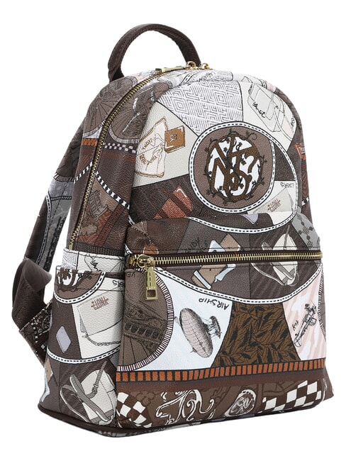 FASHIONOPOLY Mochila chocolate - Bolsos Mujer