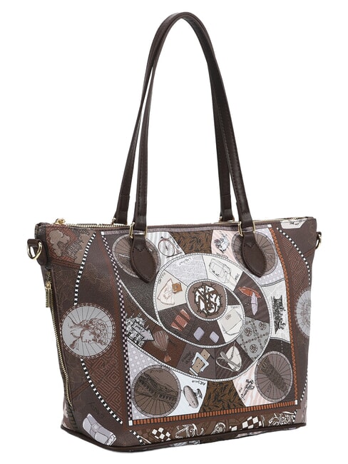 FASHIONOPOLY Bolsa de la compra chocolate - Bolsos Mujer
