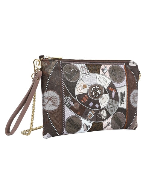FASHIONOPOLY Bolso de mano con correa para el hombro chocolate - Bolsos Mujer