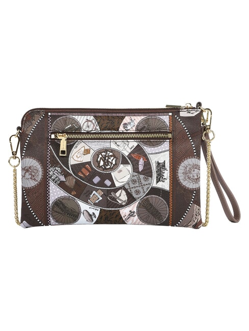 FASHIONOPOLY Bolso de mano con correa para el hombro chocolate - Bolsos Mujer