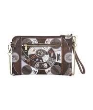 YNOT FASHIONOPOLY Bolso de mano con correa para el hombro chocolate - Bolsos Mujer - 3