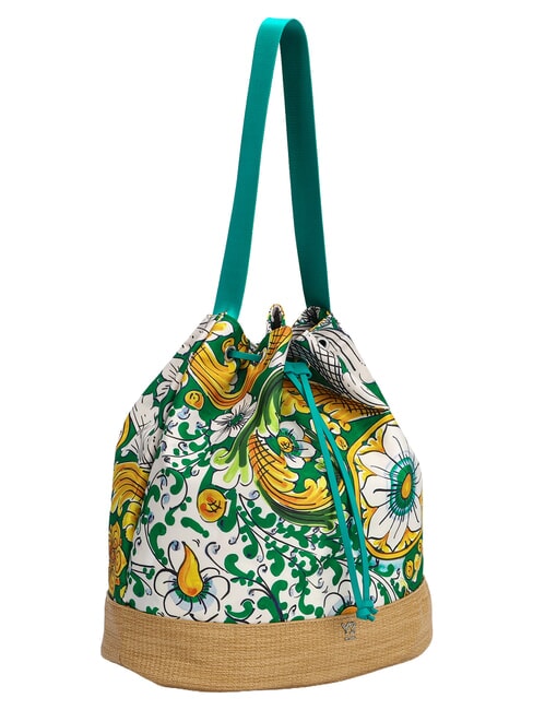 ORTIGIA Bolso cubo esmeralda - Bolsos Mujer