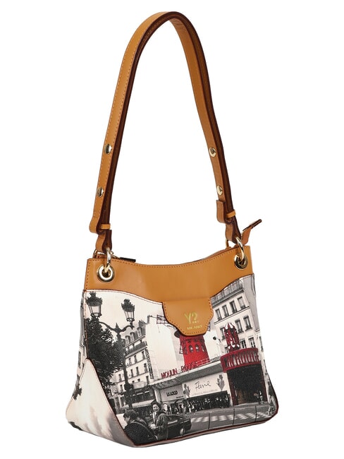 ELEGANCE Bolso de hombro oscuro - Bolsos Mujer