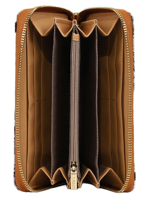 ELEGANCE Cartera con cremallera oscuro - Carteras Mujer