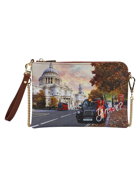 YESBAG Bolso de mano con correa para el hombro Turista de Londres - Bolsos Mujer