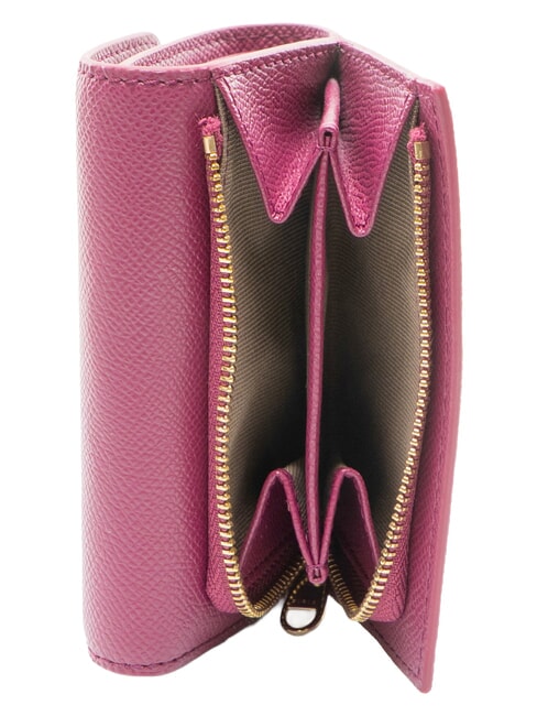 GARDENIA Cartera de cuero frambuesa - Carteras Mujer