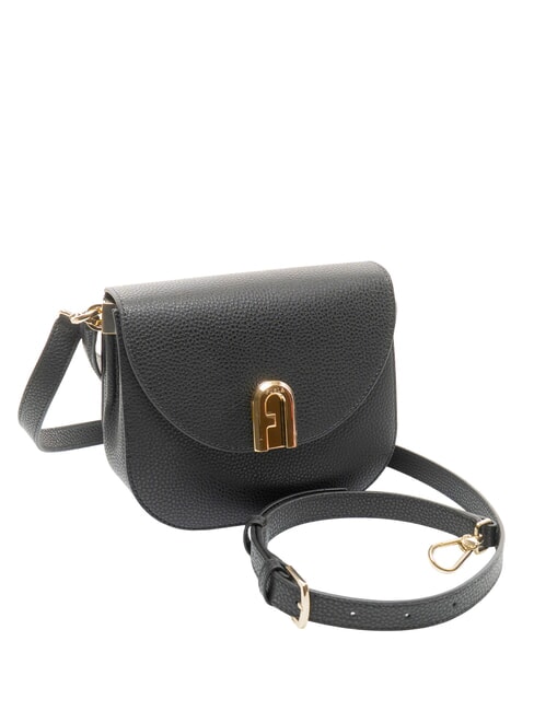 GARDENIA Mini bolso de hombro, en piel negro - Bolsos Mujer