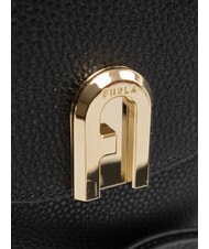 FURLA GARDENIA Mini bolso de hombro, en piel negro - Bolsos Mujer - 4