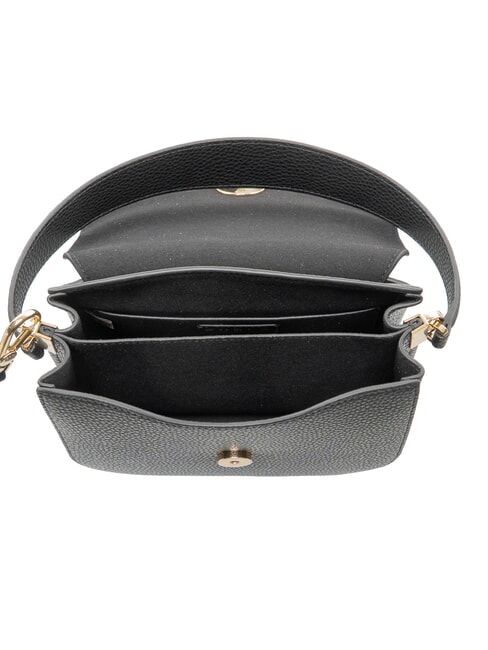GARDENIA Mini bolso de hombro, en piel negro - Bolsos Mujer