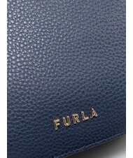 FURLA PETUNIA Mini bolso de hombro azul tinta - Bolsos Mujer - 3