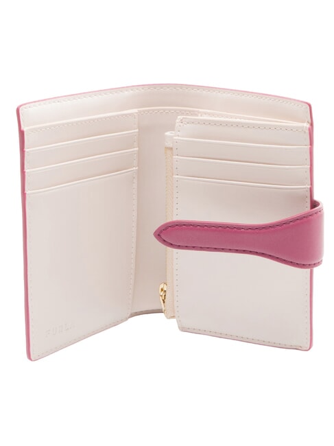 MIASOFIA Cartera de cuero frambuesa - Carteras Mujer