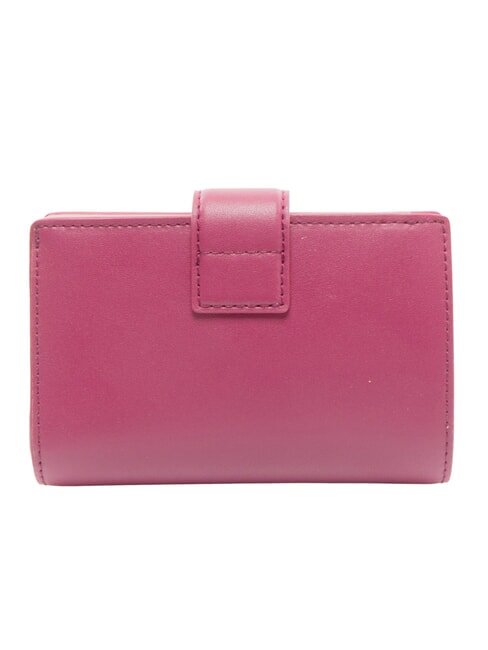 MIASOFIA Cartera de cuero frambuesa - Carteras Mujer