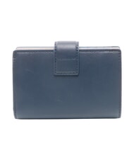 FURLA MIASOFIA Cartera de cuero azul tinta - Carteras Mujer - 3