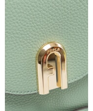 FURLA GARDENIA Mini bolso de hombro, en piel verdes minerales - Bolsos Mujer - 4
