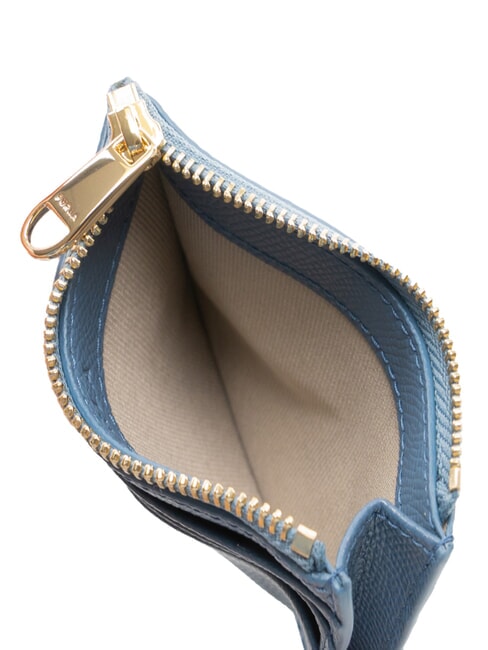 GARDENIA Tarjetero plano de cuero dril - Carteras Mujer