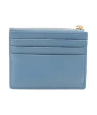 FURLA GARDENIA Tarjetero plano de cuero dril - Carteras Mujer - 3