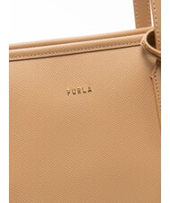 FURLA CLASSIC Bolso shopper de piel con estampado Andr&oacute;meda desierto - Bolsos Mujer - 5