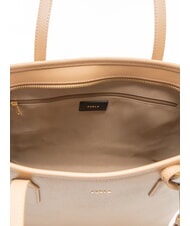 FURLA CLASSIC Bolso shopper de piel con estampado Andr&oacute;meda desierto - Bolsos Mujer - 6