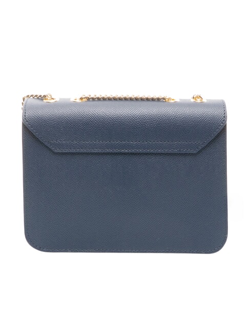 BELLA  Mini bolso bandolera, en piel. azul tinta - Bolsos Mujer