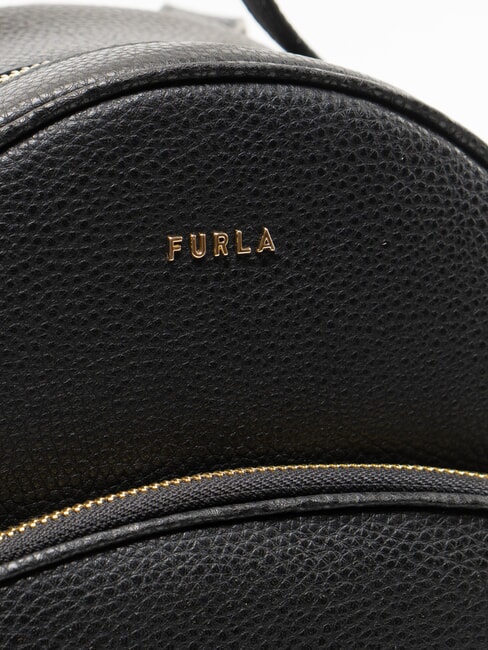 FRIDA Mochila de cuero negro - Bolsos Mujer
