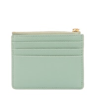 FURLA GARDENIA Tarjetero plano de cuero verdes minerales - Carteras Mujer - 3