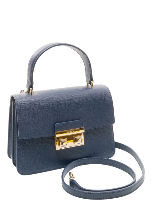 BELLA Bolso peque&ntilde;o de piel St Andr&oacute;meda azul tinta - Bolsos Mujer