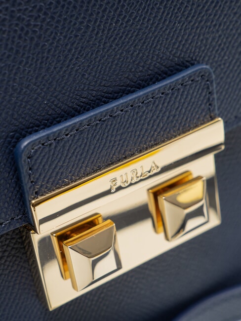 BELLA Bolso peque&ntilde;o de piel St Andr&oacute;meda azul tinta - Bolsos Mujer