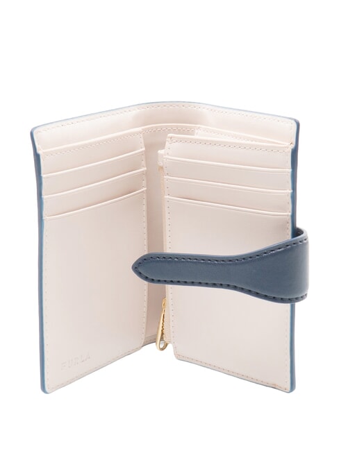 GARDENIA Cartera vertical de cuero negro - Carteras Mujer