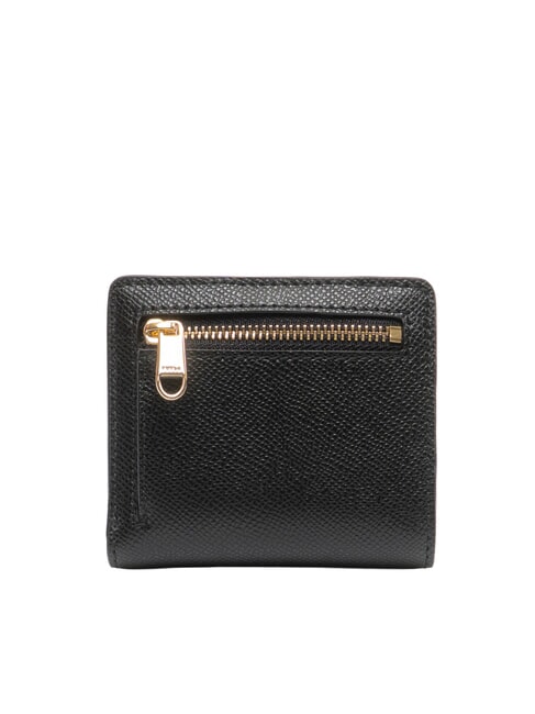GARDENIA Cartera vertical de cuero negro - Carteras Mujer