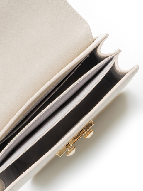 BELLA Bolso peque&ntilde;o de piel St Andr&oacute;meda perla - Bolsos Mujer
