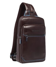 PIQUADRO BLUE SQUARE Portabilidad de mochila con un solo hombro CAOBA - Mochilas para port&aacute;til - 2