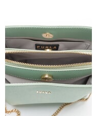 FURLA TESSA Minibolso de hombro verdes minerales - Bolsos Mujer - 5