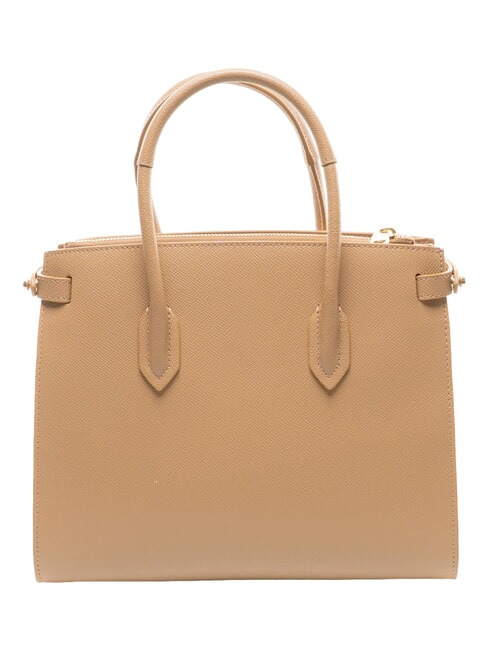 GARDENIA Bolso de mano de piel con estampado Andr&oacute;meda desierto - Bolsos Mujer