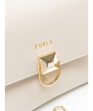 FURLA CIRCE Bolso de hombro con correa para el hombro. perla - Bolsos Mujer - 4