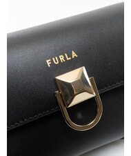 FURLA CIRCE Minibolso de hombro, de piel. negro - Bolsos Mujer - 3