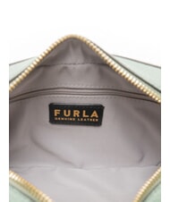 FURLA GARDENIA Bolso porta c&aacute;mara de piel con estampado keria verde mineral + tonos hielo - Bolsos Mujer - 5