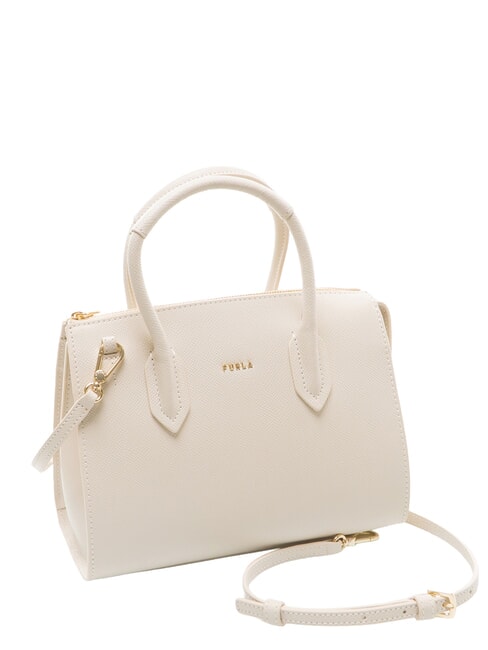 GARDENIA Bolso de mano con correa para el hombro. perla - Bolsos Mujer