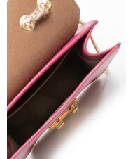 FURLA BELLA  Mini bolso bandolera, en piel. frambuesa - Bolsos Mujer - 5