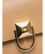 FURLA CIRCE Minibolso de hombro, de piel. desierto - Bolsos Mujer - 3