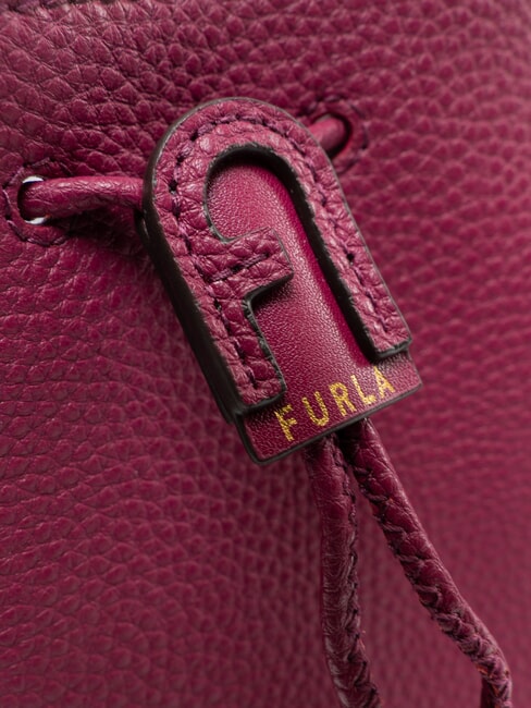 ATENA Minibolso tipo cubo con correa para el hombro frambuesa - Bolsos Mujer