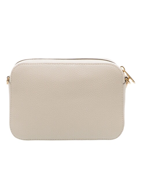 GARDENIA Bolso porta c&aacute;mara de piel con estampado keria tonos perla y co&ntilde;ac - Bolsos Mujer