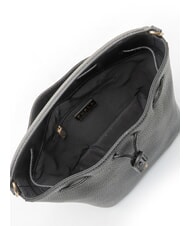 FURLA ATENA Minibolso tipo cubo con correa para el hombro negro - Bolsos Mujer - 5