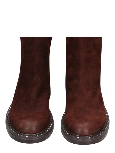 ME25 Anfibios, en cuero negro - Zapatos Mujer